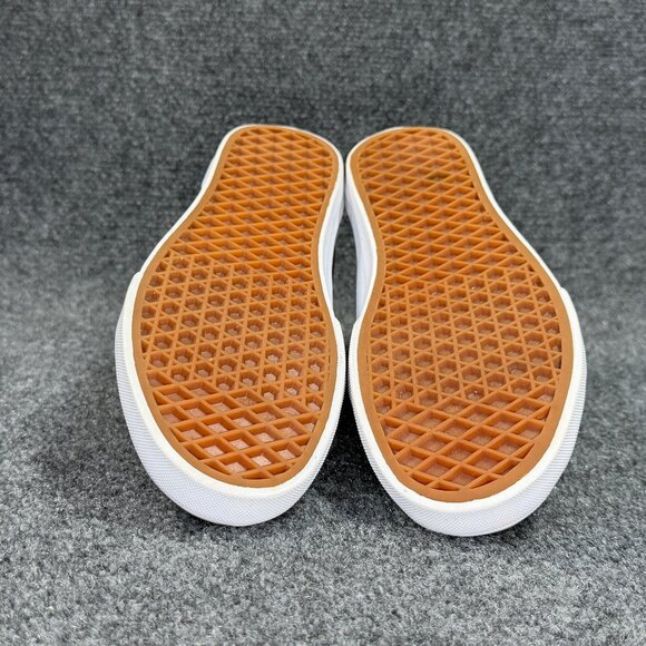 Vans Old Skool Sneakers Womens Size 8.5 Gray Canvas Low Lace Retro Athletic Shoe - Picture 10 of 11